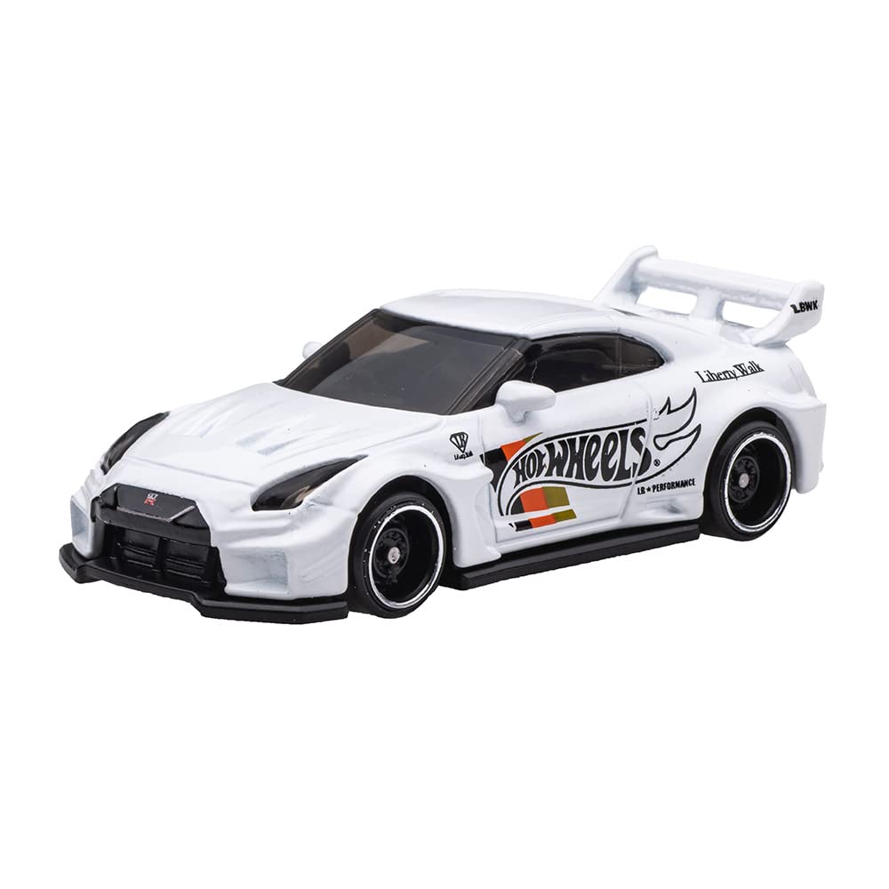 Hot Wheels Basic Car Works GT Nissan 3 and HHF64 White LB-Silhouette 35GT-RR Ver.2 [Ages Up] 1/64
