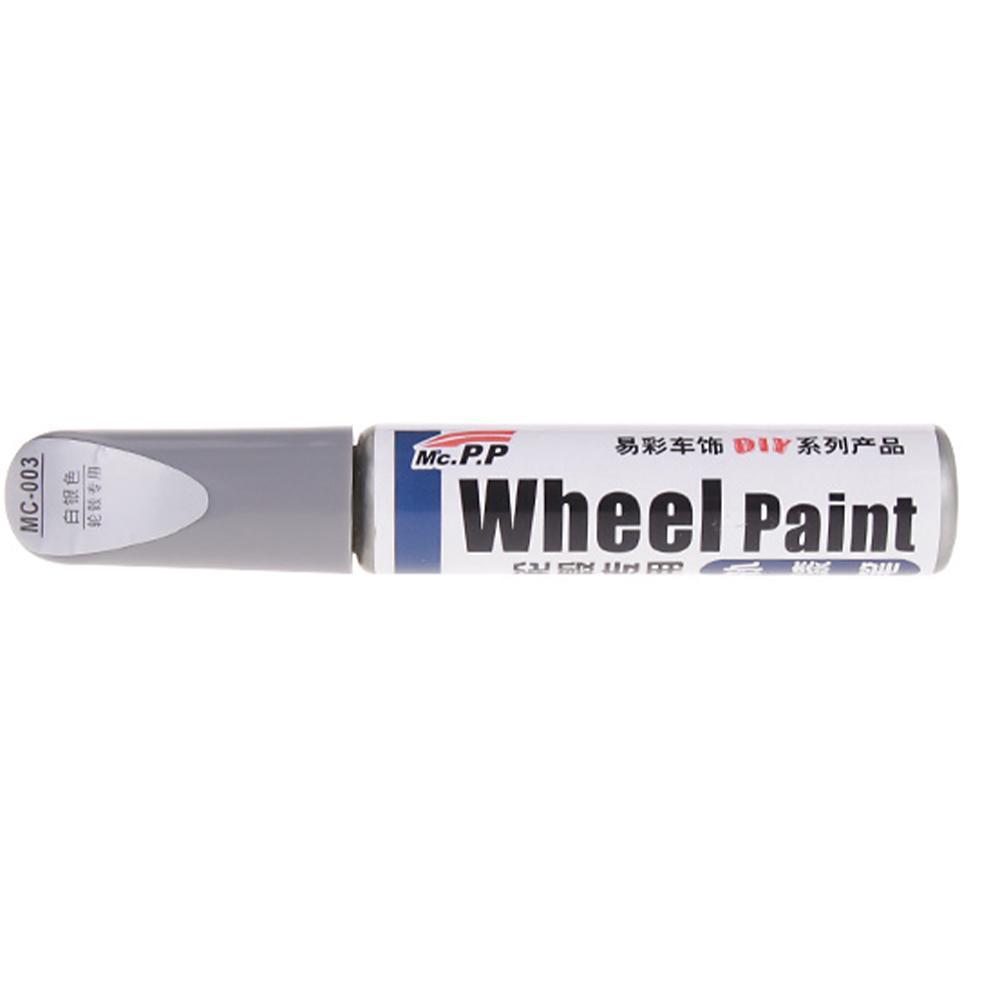 Aluminiumlegierung Radnaben Renovierung Pinsel Rad Automobil Reparatur Stift Farbe Rad Spray Kratzer Nabe Nabe Silber Z7K2