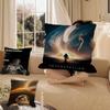 Interstellar Movie Cushion Cover Inches Farmhouse Decor Home Throw Pillow Covers for Couch Decorations