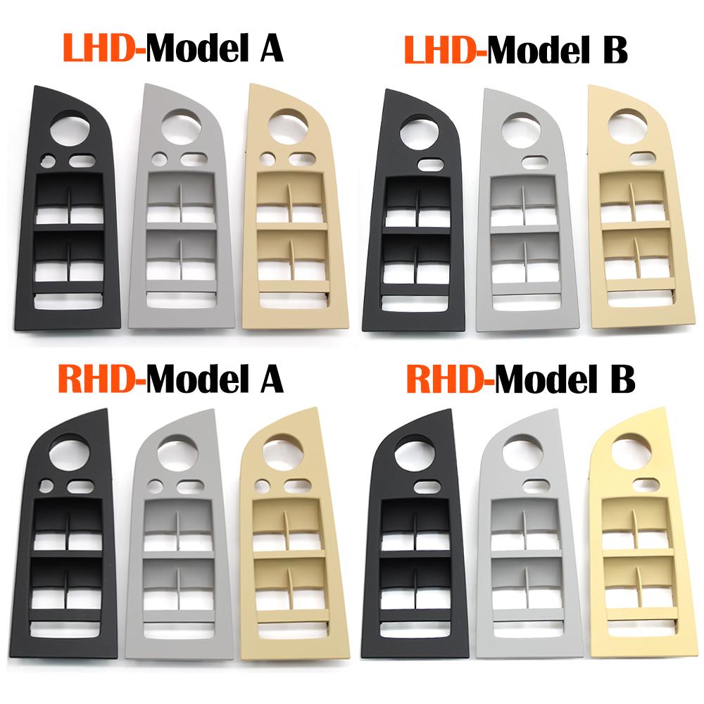 LHD RHD Car Driver Door Window Lifter Switch Panel Outer Cover Replacement For BMW 3 Series E90 E91 316i 318i 320i 325i 328i
