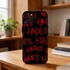 Rapper H-Hades 66 Phone Case For iPhone17 16 15 14 13 12 11 Pro Max Plus,5G Soft Black Case