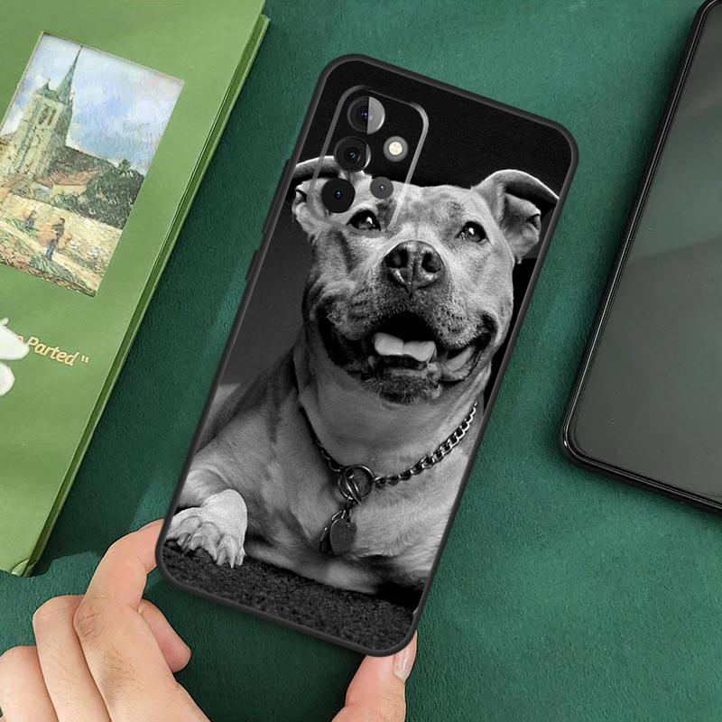 Pit Bull Lovely Dog Pitbull Case For Samsung Galaxy A16 A05 A06 A55 A35 A15 A53 A33 A13 A22 A32 A52 A14 A34 A54 Cover