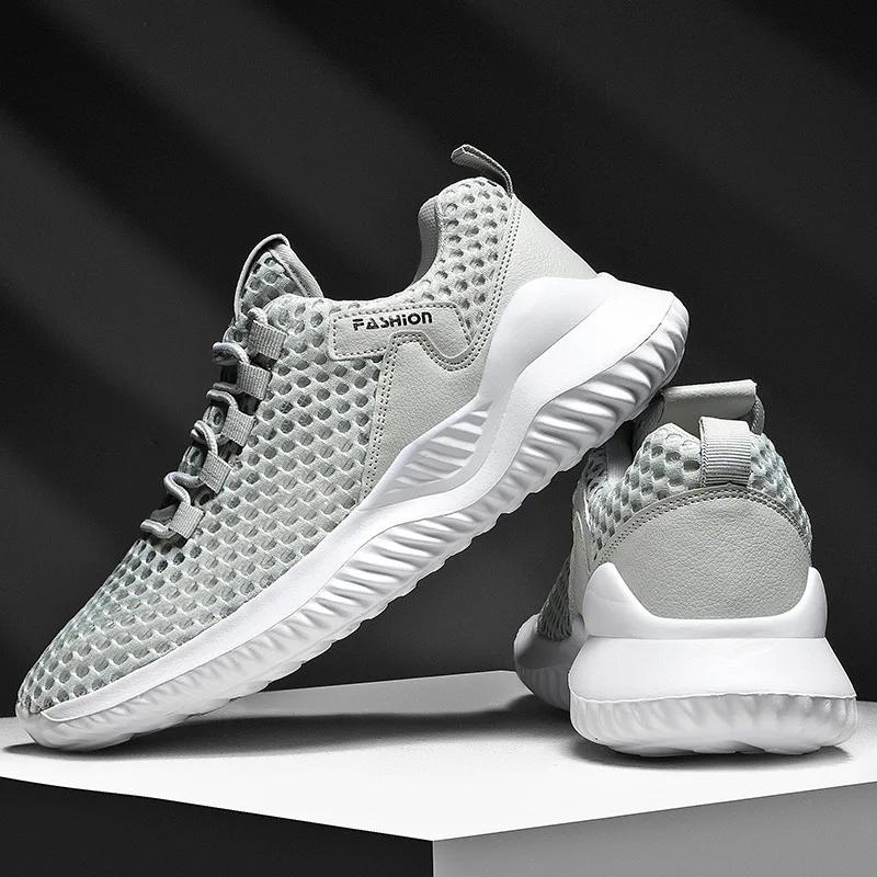 

Summer Men s Loafers Walking Mesh Breathable Summer Comfortable Casual Shoes Sneakers Zapatillas Men Running shoes 47