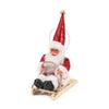 Christmas Santa Claus Skiing Doll Tree Pendant