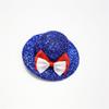 Glittered Bowler Hat Top Hat Julycostume Hair Clip Julycostume Top Hat Hairpin