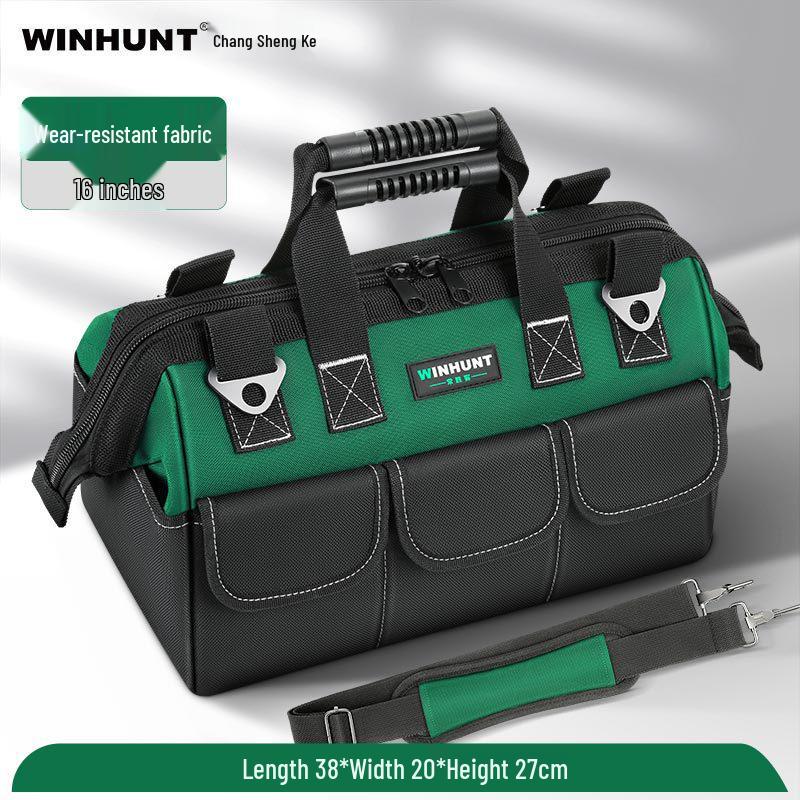 Everwinner Durable Canvas Electrician Tool Bag - Sturdy, Thickened, and Wear-Resistant