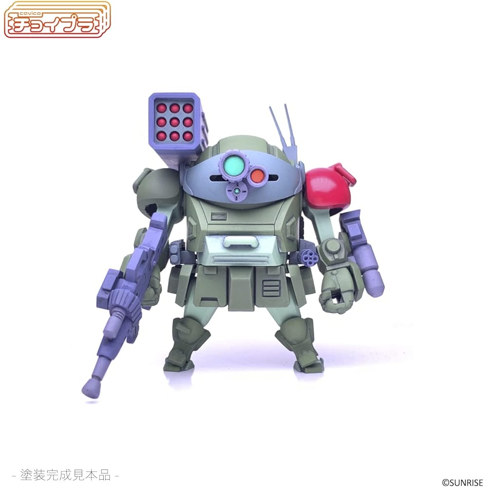 M.I.Molde ChoiPura Series Scopedog Red Shoulder Custom Plastic Model 45mm Non-Scale Collectible Figure