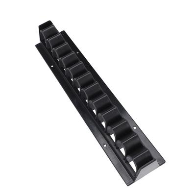 Whip Rack Black Horse Crop Holder ABS Wall Mount Holds Up To 11 Whip Or Crop Horse Holder for Horse Stable Fishing Pole