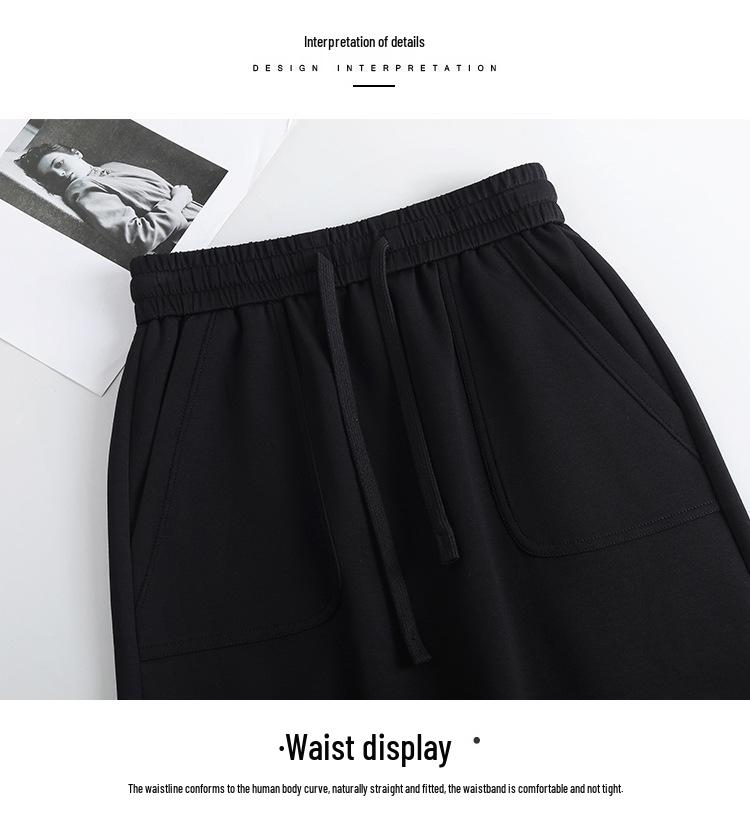 Drapey Commute Slimming Black Pencil Midi Skirt - Spring 2026 Collection