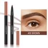 Three Color Four Claw Eyebrow Pencil, Three-dimensional, Natural, Not Easy To Smudge, Long-lasting and Smooth