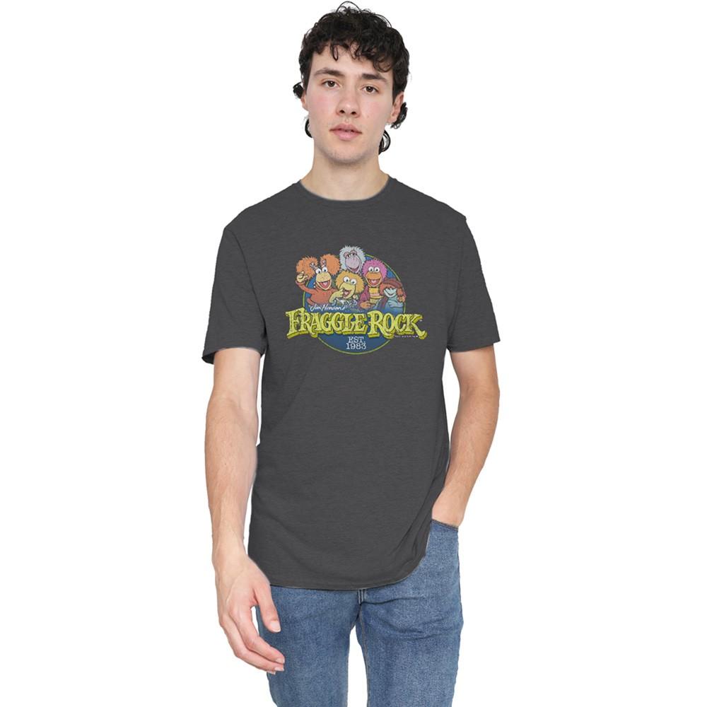 Fraggle Rock Circle Logo T-Shirt S-3XL Charcoal M