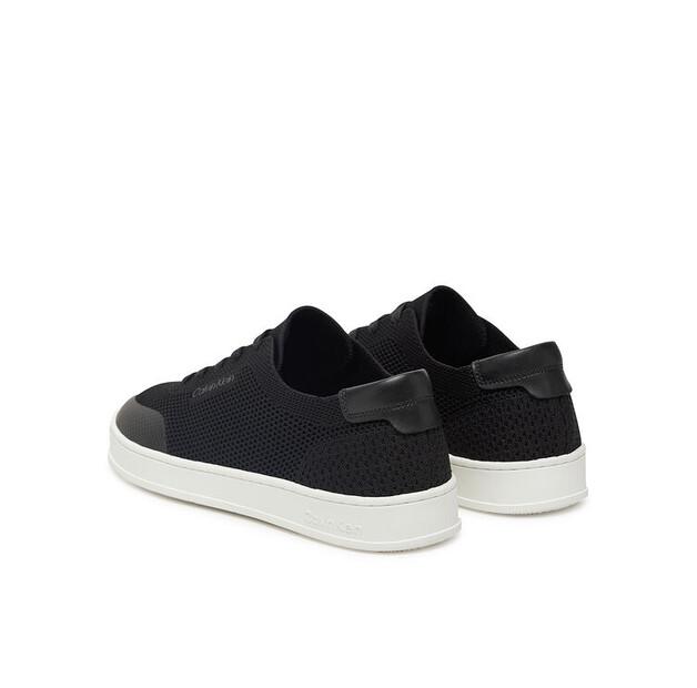 Мужские кроссовки Calvin Klein Low top lace up knit hm0hm01726 чёрные