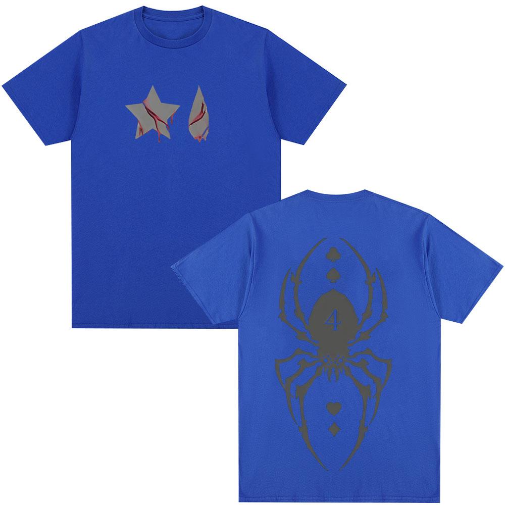 Anime Hunter X Hunter T Shirt Spider Phantom Troupe Vintage Short Sleeve Tshirt Mens Women Clothing Cotton Oversized Tshirts