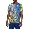 Nike Chelsea FC Football Training Short Sleeve Logo Print Gradient Breathable Jersey Men tops Blue CW4872-409
