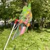 Seven-Leaf Color-Changing Pinwheel Toy for Kids - Outdoor Decor and Scenic Props