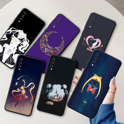 Japonia Anime Sailors Czarny Miękki Pokrowiec na Telefon dla LG K50s K42 K40s G6 K50 G7 K52 G8 ThinQ K61 K41s G7 ThinQ K92 5G Q61 Pokrowce
