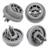 Dishwasher Lower Rack Wheels Dishrack Rollers Assembly Repalcement for Dishwasher