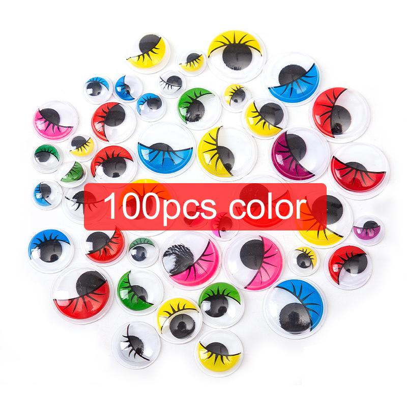 Movable Eyes Plastic with Adhesive Festival Gathering Gift Giving Party Favors Children Day Christmas Halloween DIY Crafts TMZ