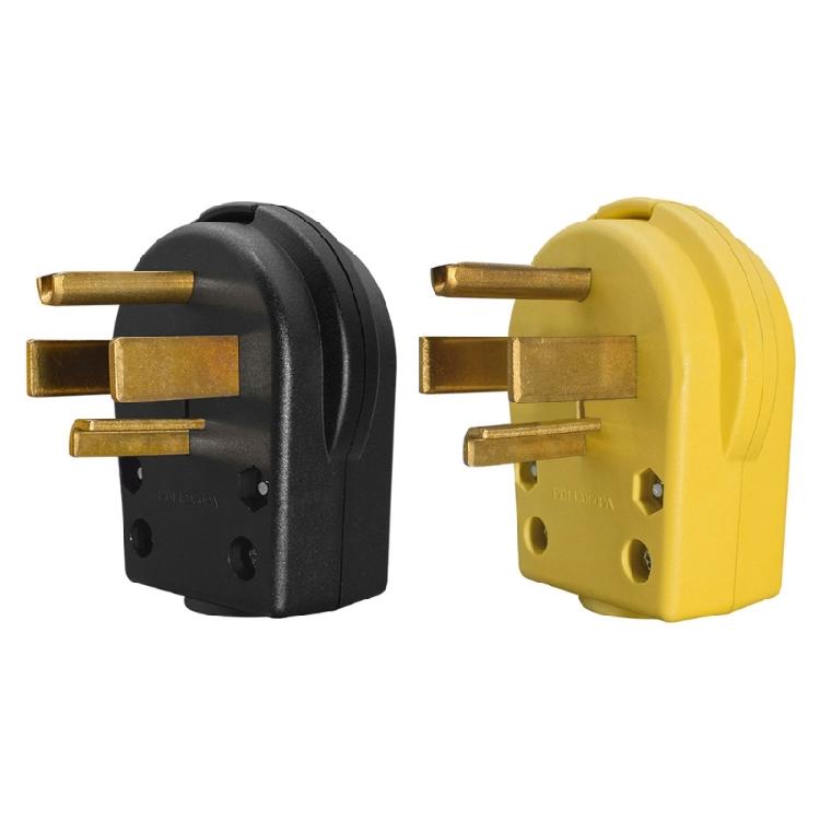 Durability NEMA 14 30P Plug 30Amp 250V 4 Poles Corrosion Resistant PD1430PA For Dryers
