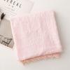 Literary Elegant Embroider Scarf 180*90Cm Thin Sunscreen Shawl Plain Design Embroider Stitch Shawls Wraps for Women