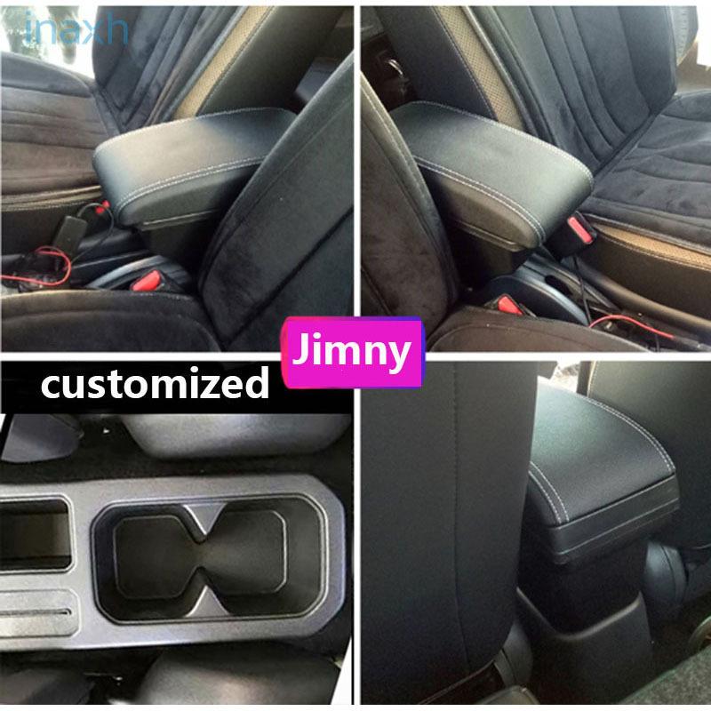 For Suzuki Jimny Armrest box For Suzuki Jimny JB74 Car Armrest 2023 2022 2021 2020 2019 2018 2017 Storage Box Car Accessories