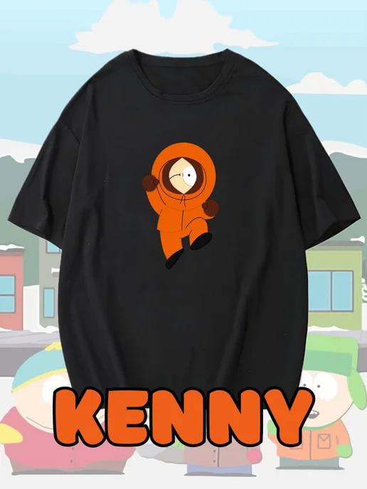 Oversized T-shirt with South Park Print S