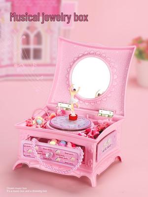 Carillon Principessa Bambina Balletto - Sfera di Cristallo Rotante Regalo di Compleanno per Bambini