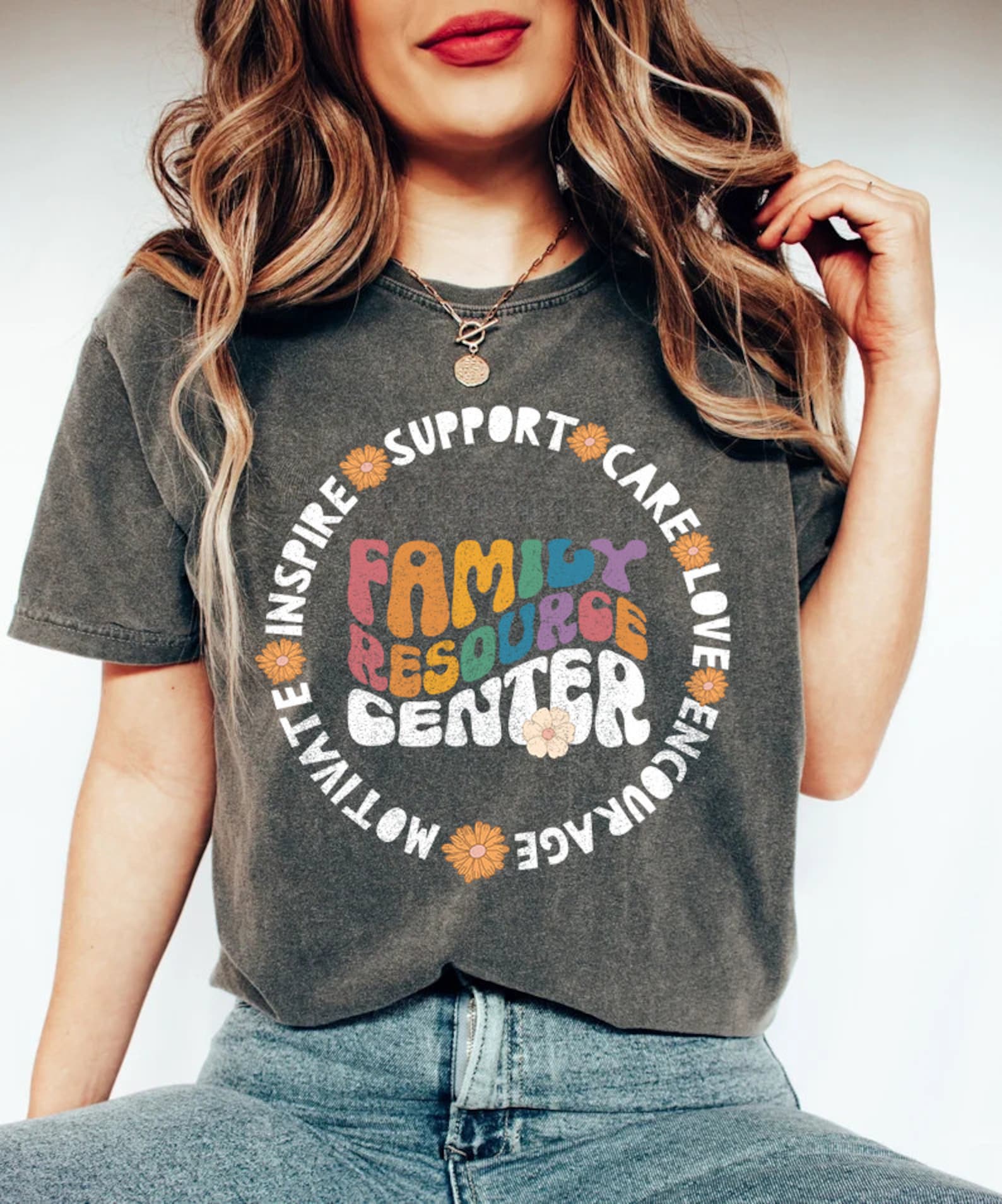 Family Resource Center Appreciation Week Shirt Back to School T-Shirt S