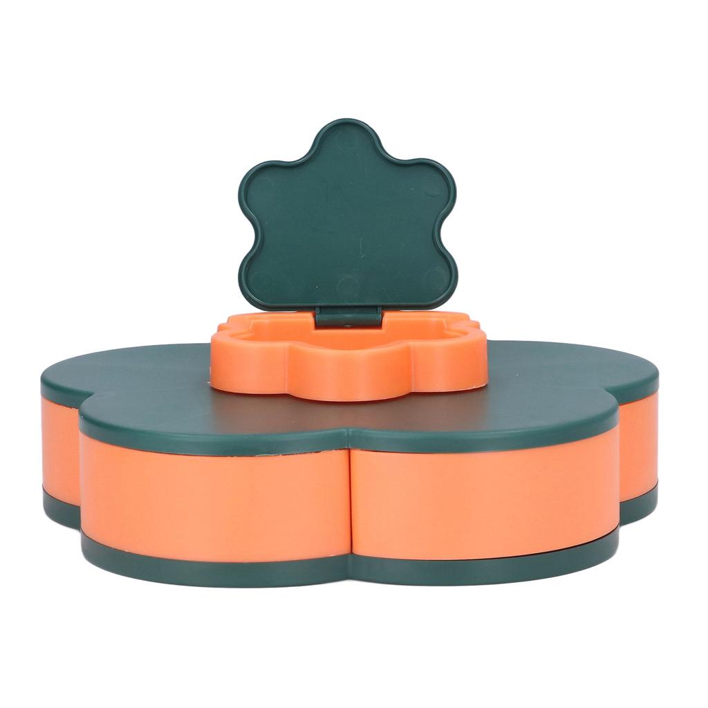 Tavă de Servire Gustări Multifuncțională Capacitate Mare Formă de Floare Recipient de Servire Nuci Bomboane pentru Acasă