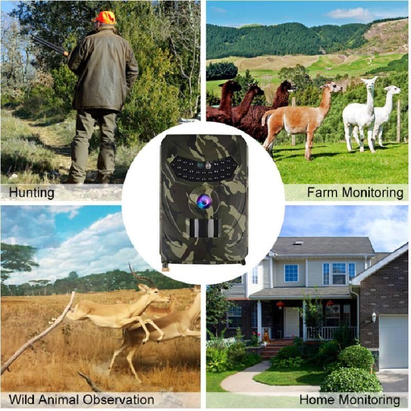 12mp 1080p 08s Hunting Trail Camera Led Waterproof Wildlife Cam Vision Night