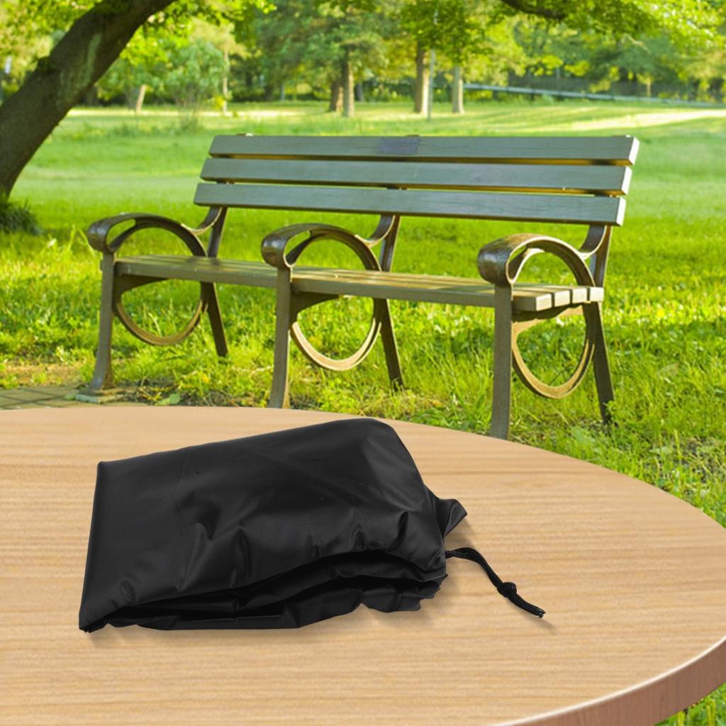 210D Oxford Fabric Garden Bench Covers Outdoor Furniture Cover