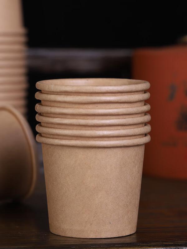 Disposable Kraft Paper Tasting Cups