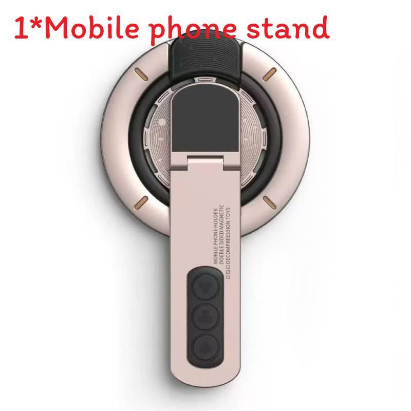 

Magnetic Phone Holder Desktop Stand With 360 Degree Rotation For Universal Smartphone Use золотий