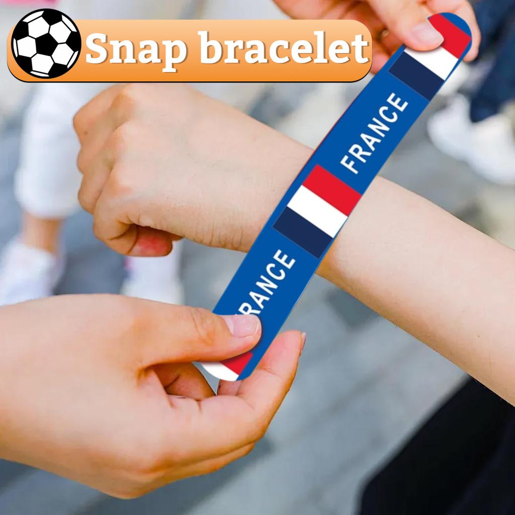 The United States, Canada, And Mexico, Children's Wristbands, Toys, Patting Rings, Party Gifts, Athletics And Sports Set Of 12 Pieces