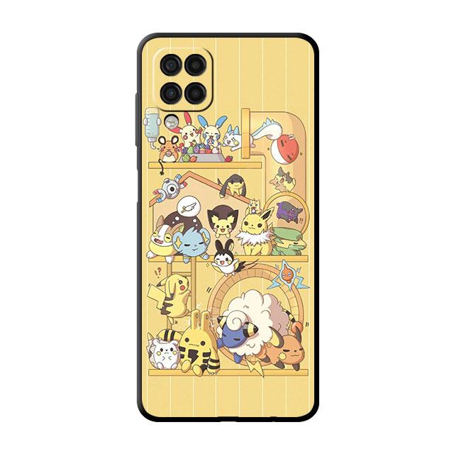 

Чехол для телефона с аниме-комиксами Pokemon для Samsung Galaxy A52 A12 A51 A32 A53 A13 A71 A22 A21s A11 A03 A02 A41 A31 A23 A72 A73 TPU Samsung A03s