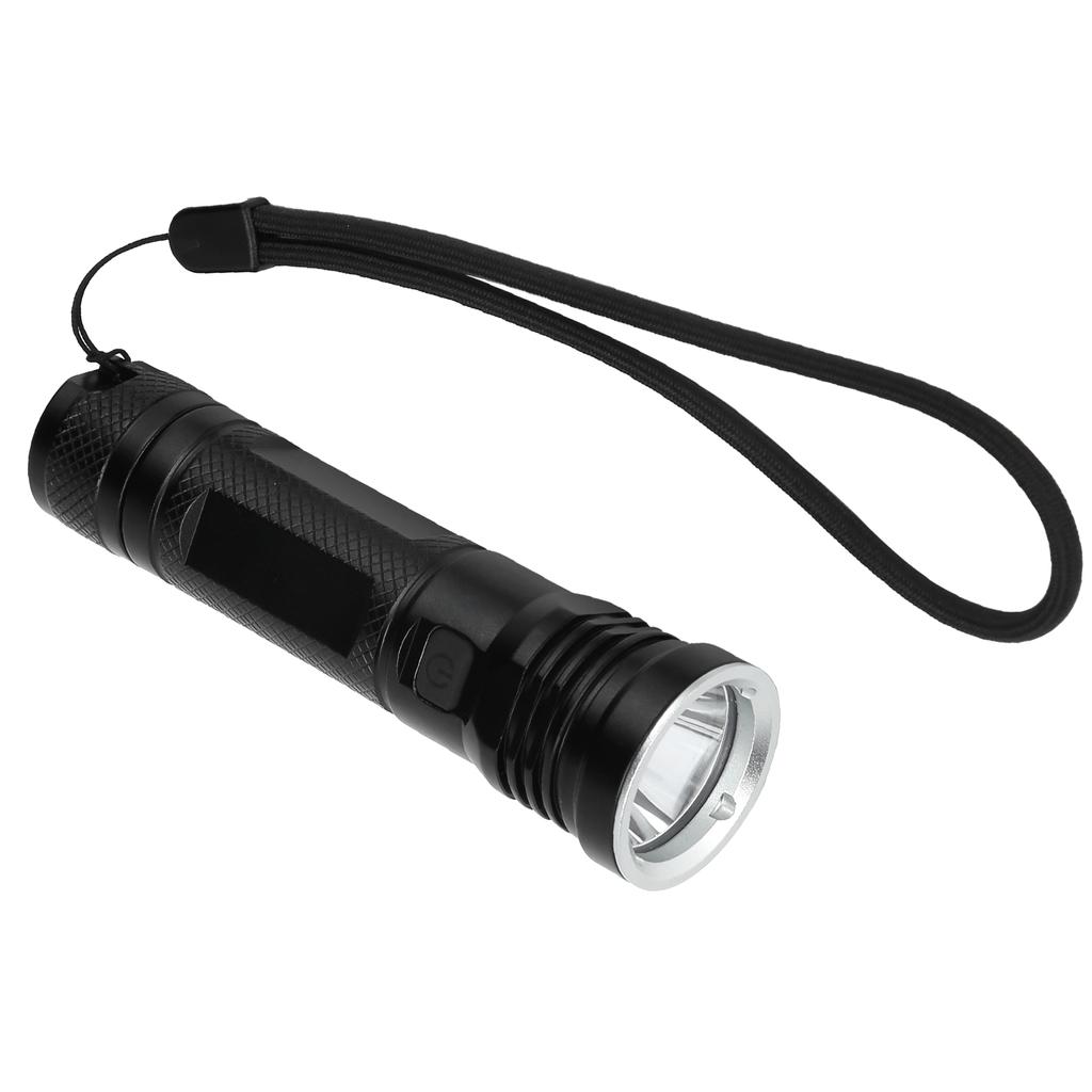 Taschenlampe USB-Aufladung Aluminium Mini Mehrfachmodus-Taschenlampe für Radfahren Nachtstraßen Notfall Outdoor