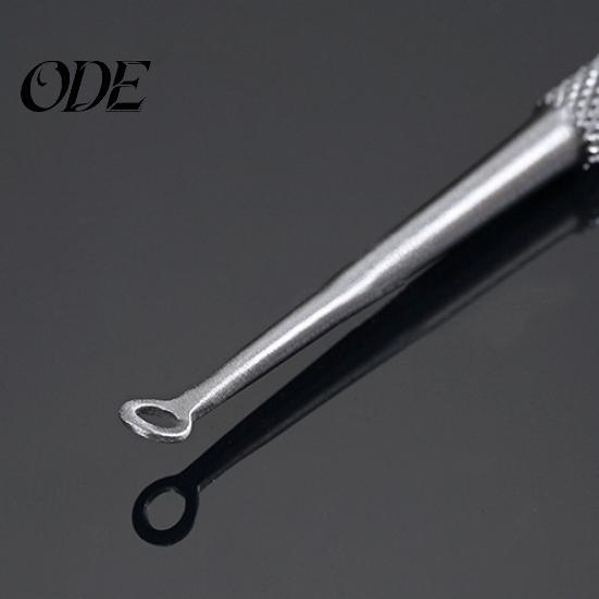 Non-Slip Stainless Steel Pimple Popper Acne Blackhead Removal Needle Tool Silver