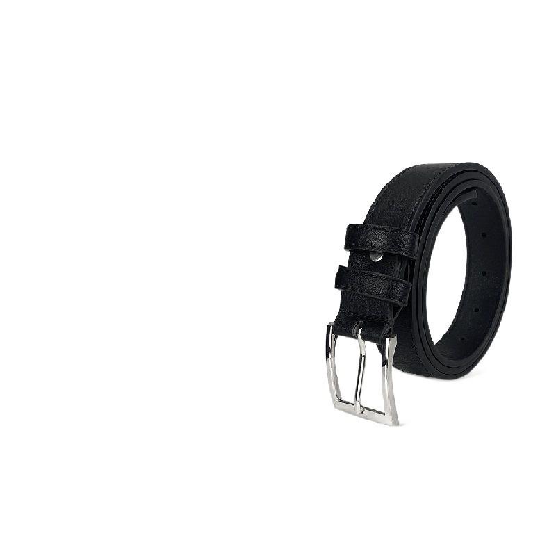 And Modern Chic Black Casual Belt For Young Men Fashionable Korean Design For Outfits All