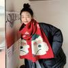 Soft Acrylic Knit Winter Scarf Women Men Couples Students Christmas Gift Warm Wrap Shawl