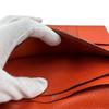HERMES Long Wallet Tri-fold Epsom Bearn Dupri Purse Orange Epsom Women Used