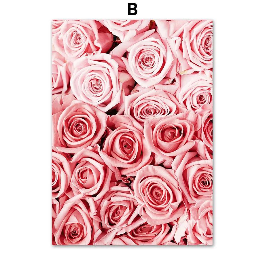 

Розовый Пион Ромашка Цветок Цитаты Постеры и Принты Картина на Холсте Скандинавский Галерейный Настенный Арт Картинки для Декора Гостиной 8X12inch 20x30cm