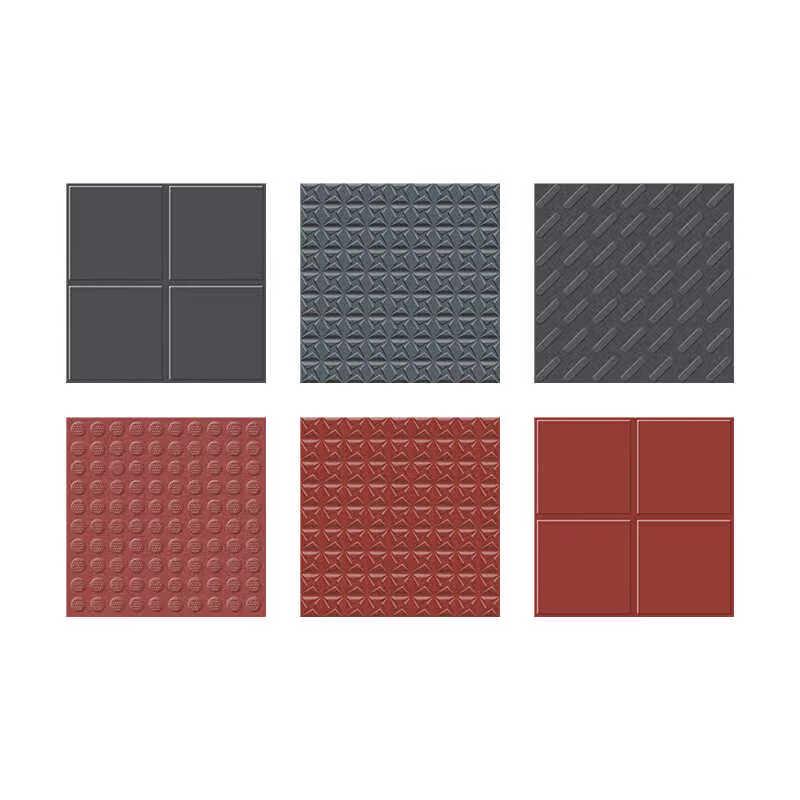 OIMG Red Permeable Non-Slip Floor Tile