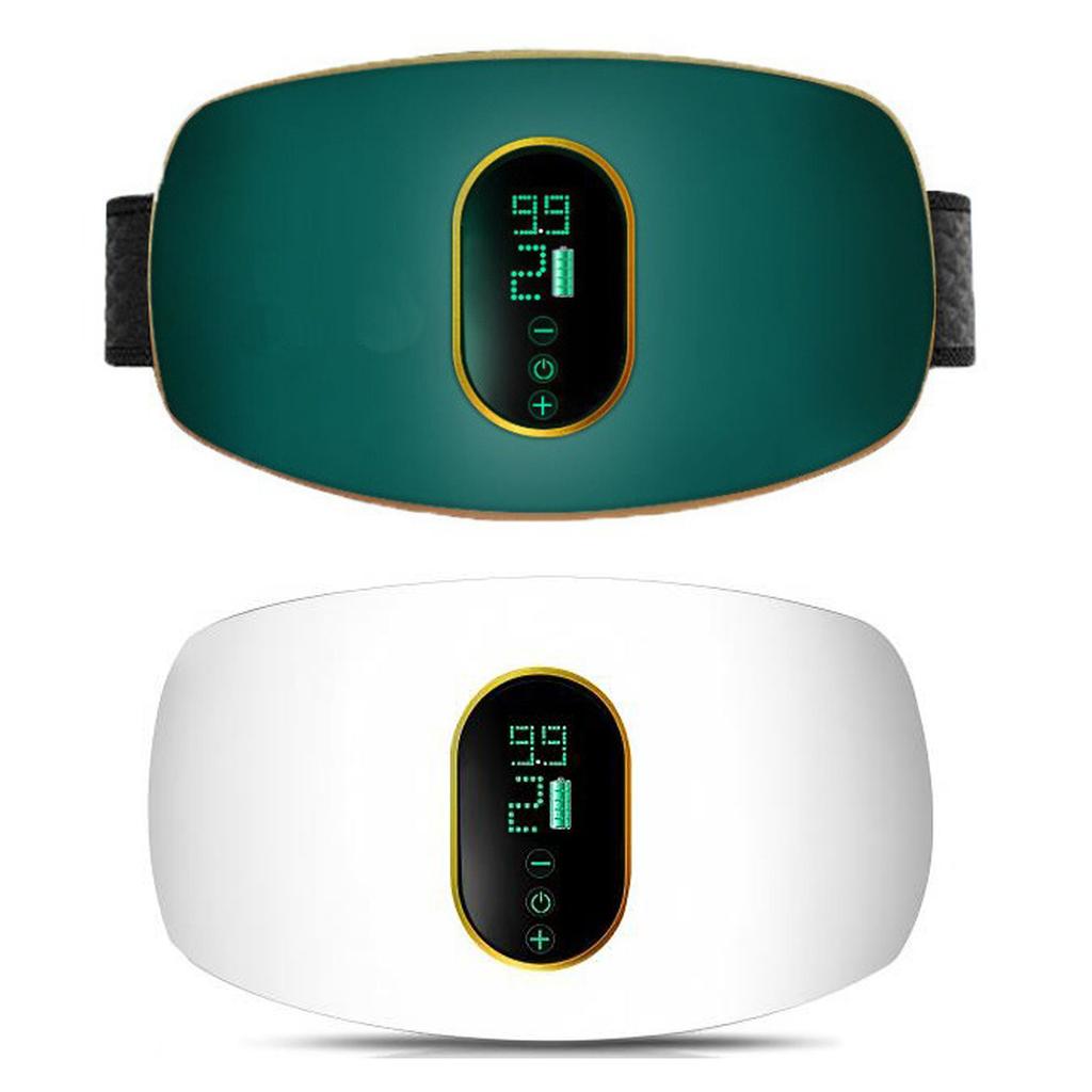 Period Comfort Heating Belt for Abdomen & Waist with Vibration Belly Warming Waist Belt 4 Heat Levels for Women and Girls