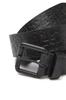 Cow Leather Monogram Belt X09400PR505 85 Black T8013 [Diesel] Men's