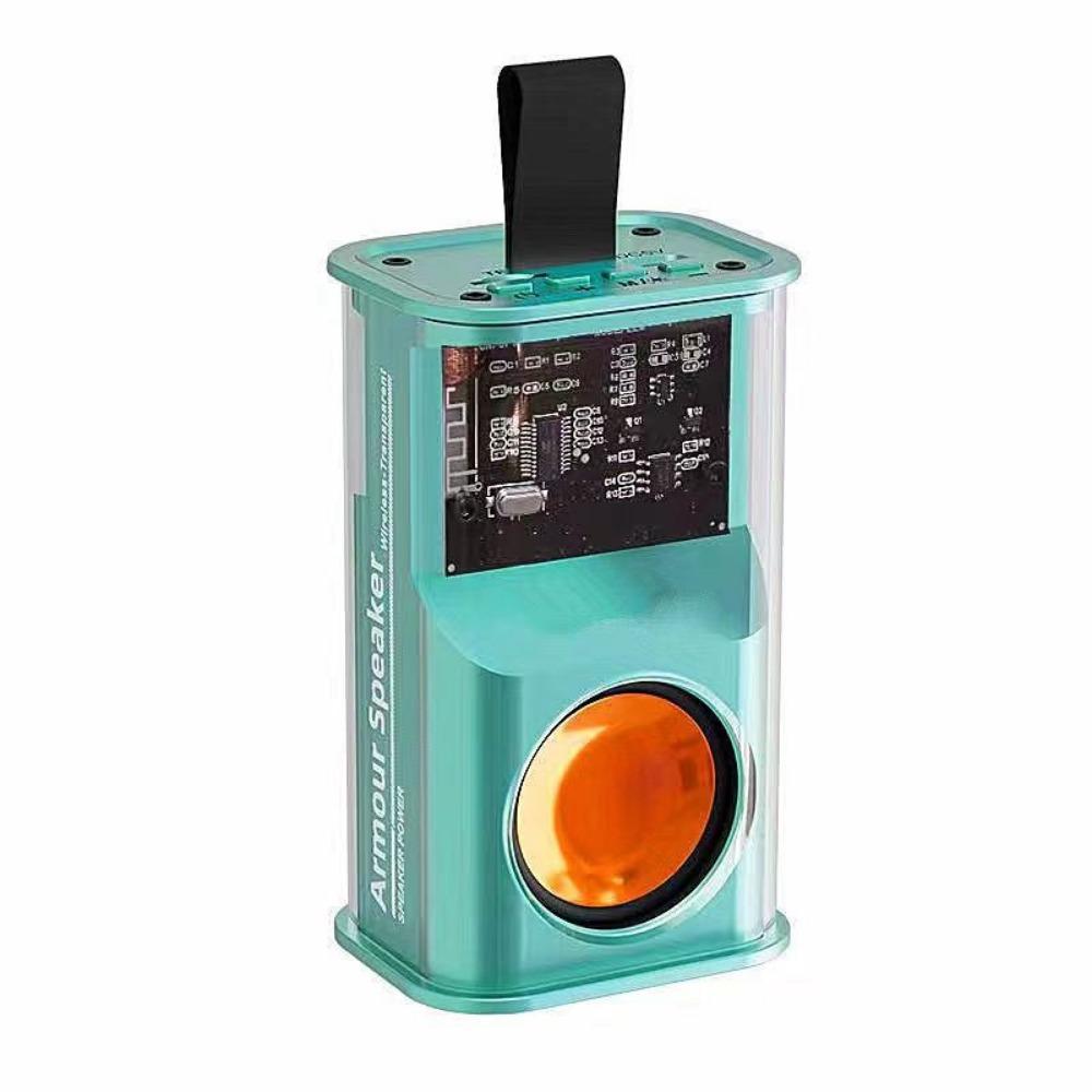 Transparent Portable Bluetooth Speaker Outdoor Wireless Speaker with RGB Breathing Light K08