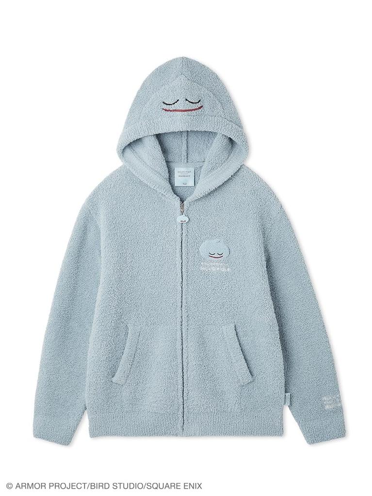 Gelato Pique Dragon Quest Unisex Powder Slime Hoodie Shorts BLU & Set, PUNT255013, (S-M)