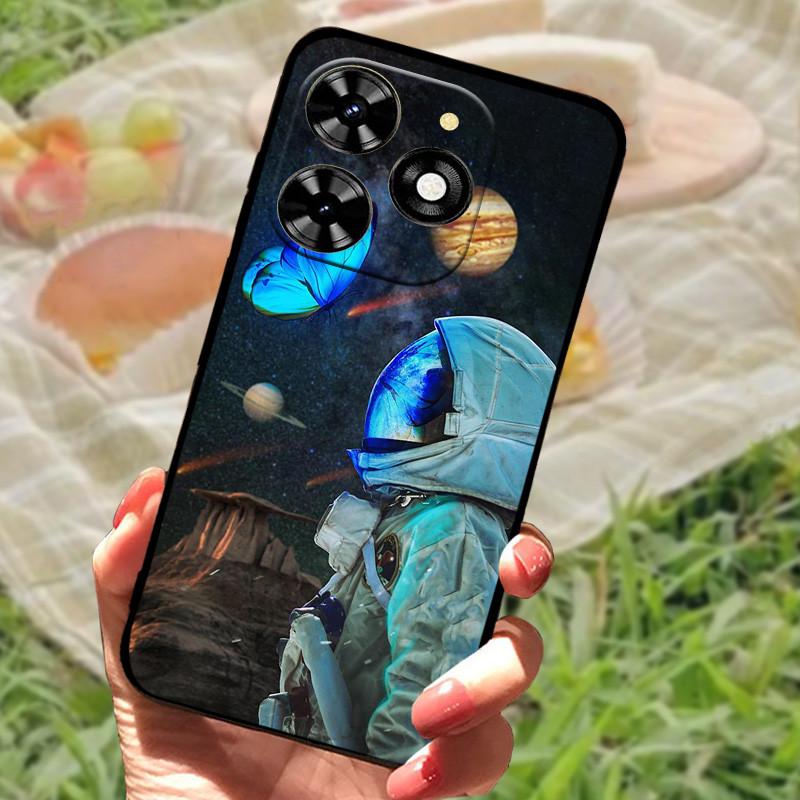 For Tecno Spark 20 20C Case Cover Silicone Soft Marble Black Bumper Funda Coque for Tecno Spark 20 Pro Protective Shells Spark20