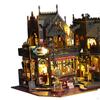 DIY Miniature Dollhouse Kits Room Box Model for Kids Adults Desktop Ornament Educational Toy Wooden