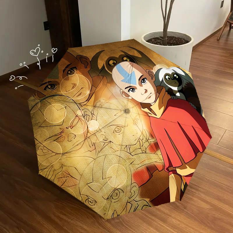 1pc Avatar Themed High-quality Umbrella,Automatic Opening and Closing Umbrella,Multi-functional Umbrella G0811131