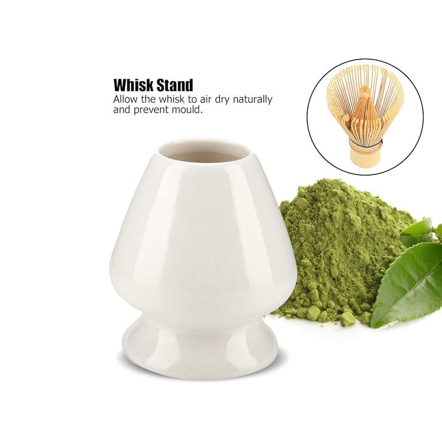 Soporte para Batidor de Matcha Soporte Cerámico para Chasen de Bambú Matcha para Accesorios de Juego de Té Soporte para Batidor Soporte Cerámico para Batidor